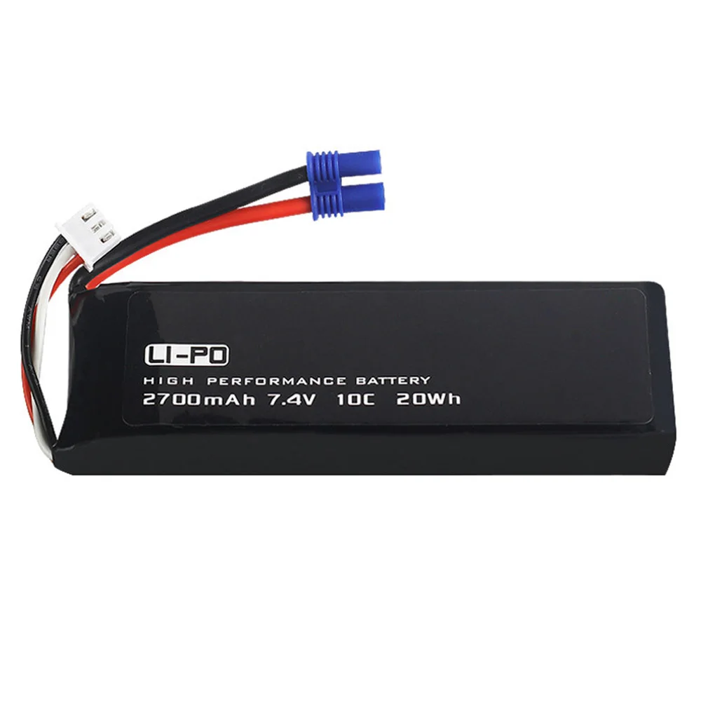 2PCS/lot Battery for Hubsan H501S H501A H501M X4 RC Quadcopter Spare Parts 7.4V 2700mAh 10C Battery H501S-14 RC Quadcopter Parts