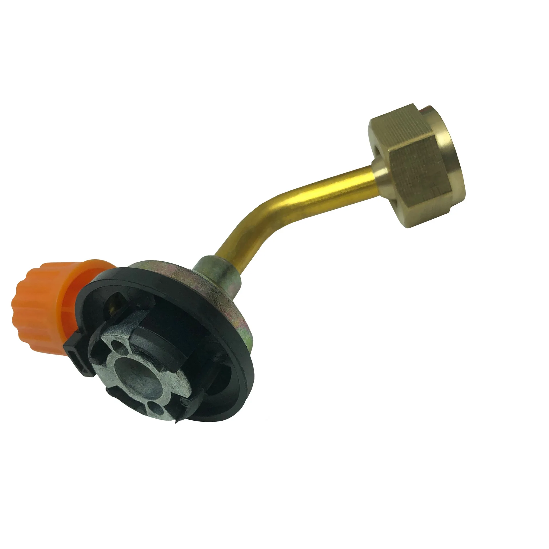 Butane Gas Cassette Refill Adapter Copper Valve for Direct Tank Refilling Suitable for Camping Picnic and Outdoor Activities