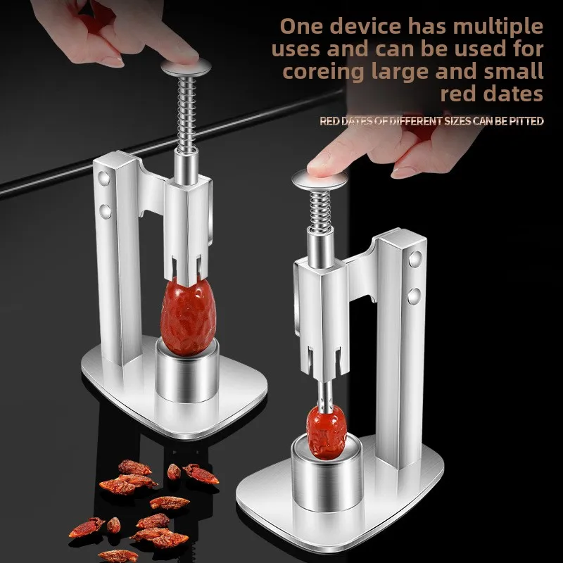 

Новинка 2024 года, масло из нержавеющей стали 304, оранжевый сердечник, универсальный пресс-тип, вишневый сердечник, бытовой трудосберегающий инструмент для удаления сердцевины мармелада