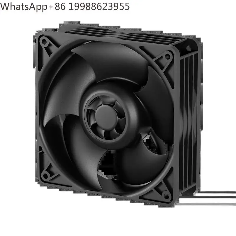 Built 8cm 8020 12V 3.2W PMD1208PKB3-A power supply chassis silent cooling fan Test Working 2 line