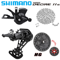 Shimano Deore M5100 1x11S Derailleurs Groupset 11V Right Shift Lever RD-M5100 NEWBIE Chain Sunshine HG Cassette 46T 50T 52T