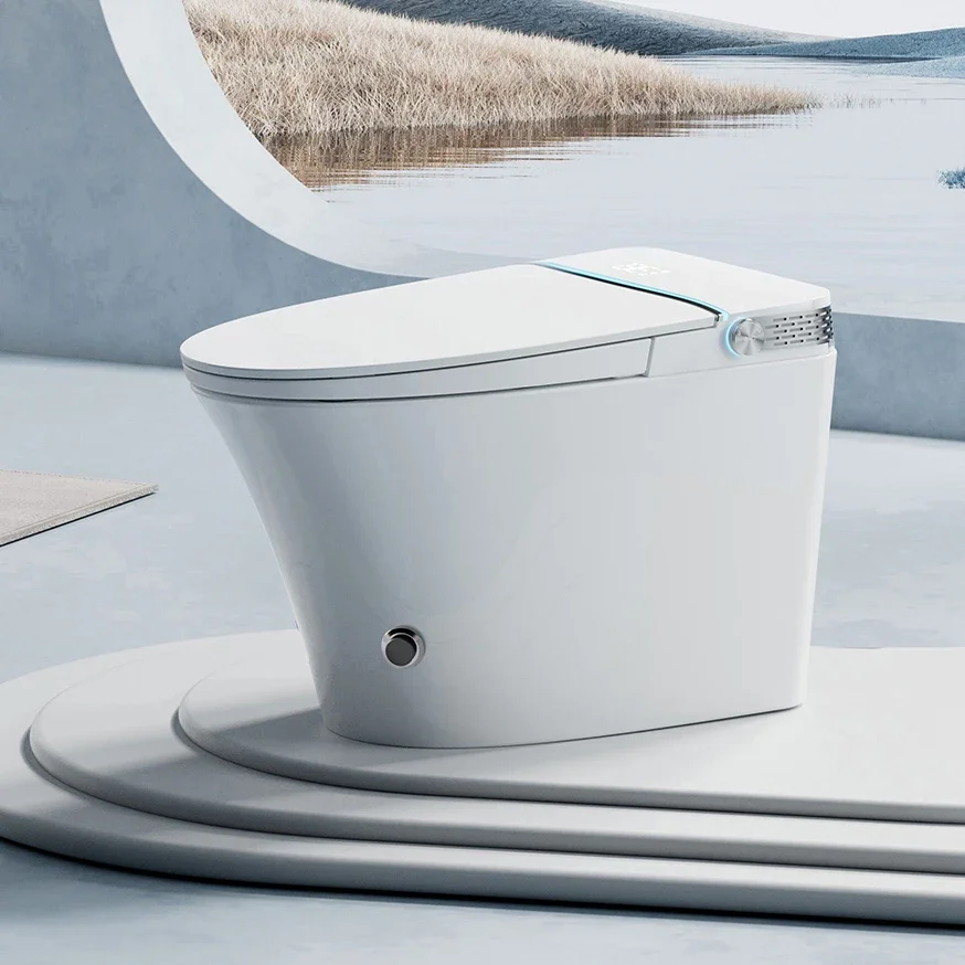 Modern Bathroom Sanitary Ware Intelligent Toilet Bowl Auto Sensor One Piece Wc Toilet Ceramic Automatic Smart Toilet