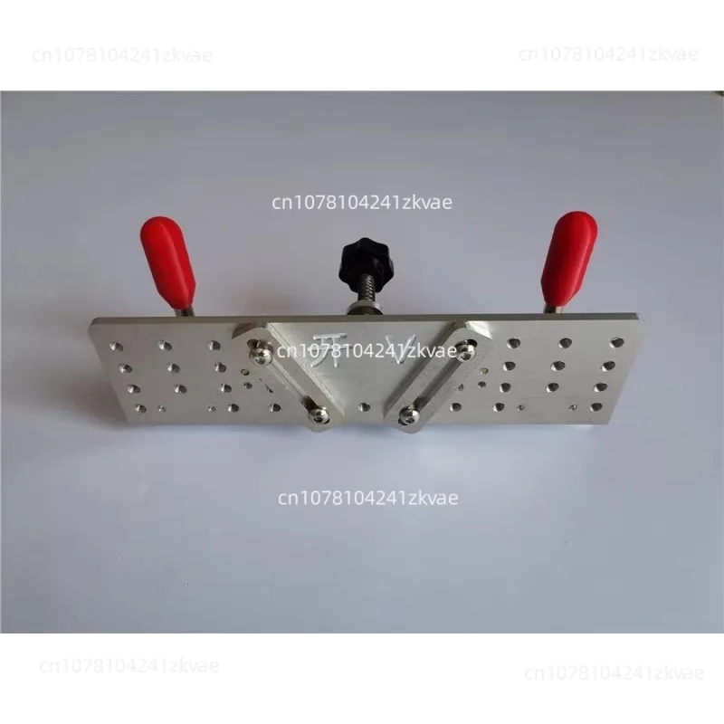 New Sanding Belt Machine with V-Clamp Angle Grinding Holder Handheld Push-Feed Stainless Steel Roughing Multi-Function Tool