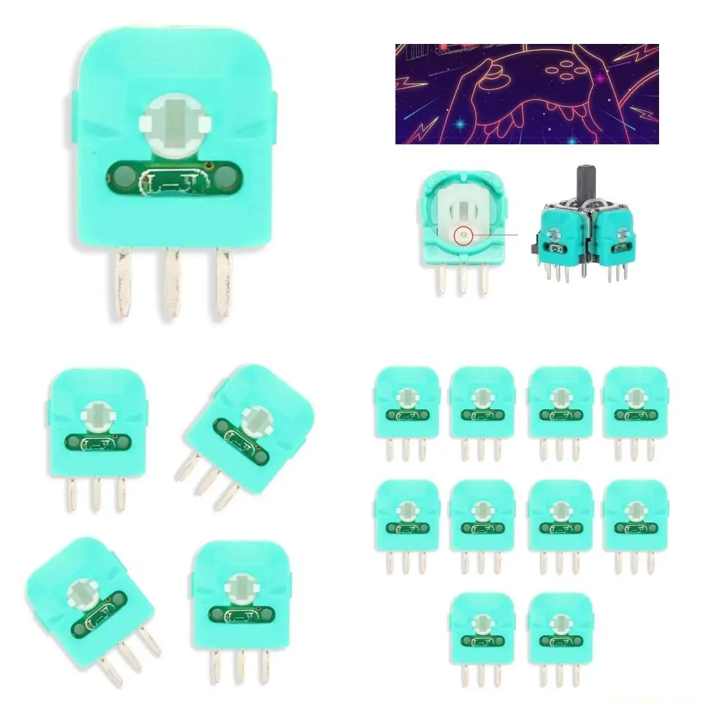 

F62C Сменный аксессуар, модуль датчиков потенциометра джойстика для игрового контроллера