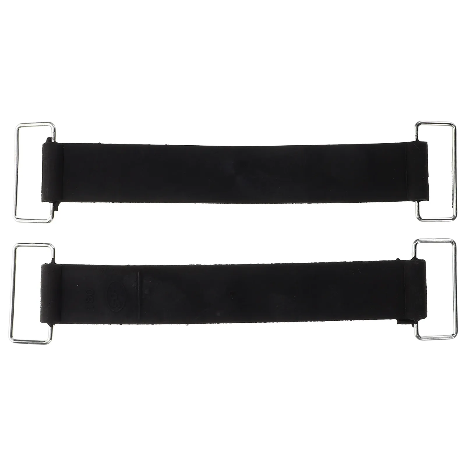 

2Pcs Reusable Motorcycle Battery Strap Adjustable Rubber Hold Down Tie Down Battery Securing Strap for Car Boat Fastening
