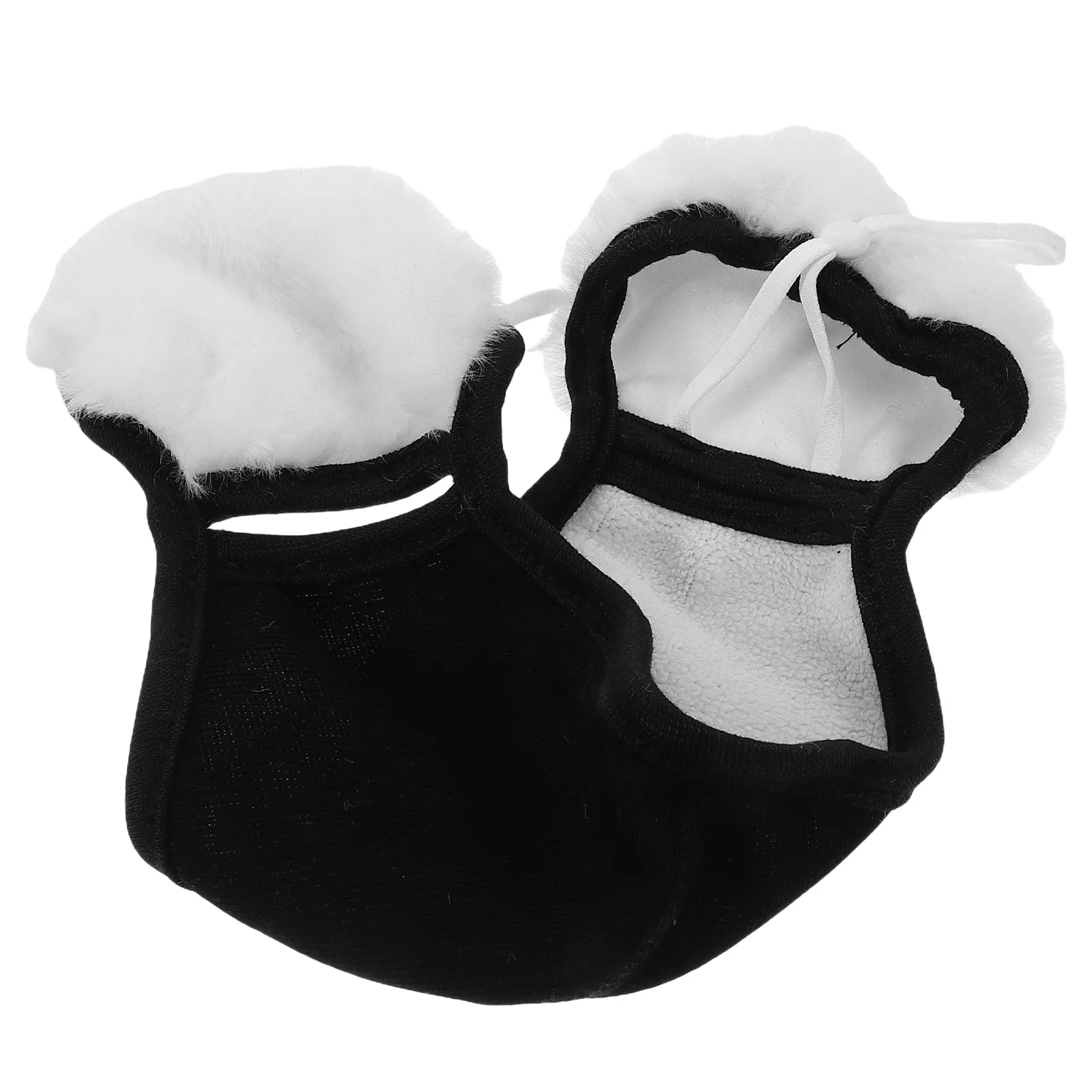 

Warm Windproof Winter Mask Men Black Half Face Cover Ear Protection Cotton Breathable Outdoor Sports Ski Cycling Face Mask
