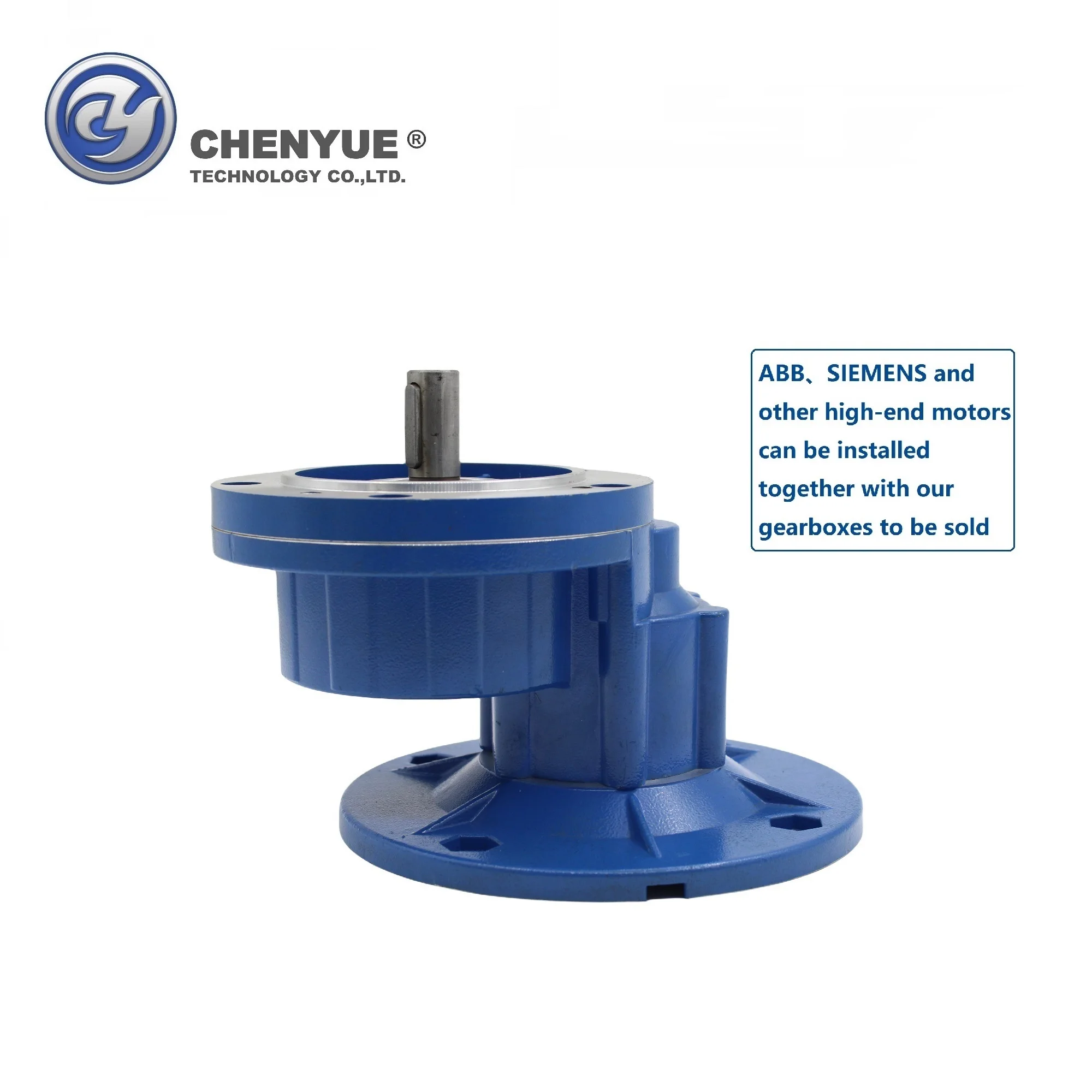 CHENYUE High Torque Big Output Hole Worm Gearbox CYPC80Input19mmOutput19mm Non-integral Ratio2/2.5/3/3.5/4/4.5/5Free Maintenance