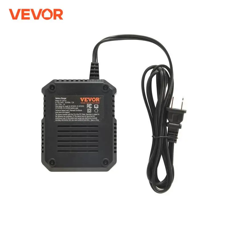 

VEVOR 2.0Ah Battery Charger Cordless 2A Power Tools Battery Pack Charger for Fast Charging Replacement Charger