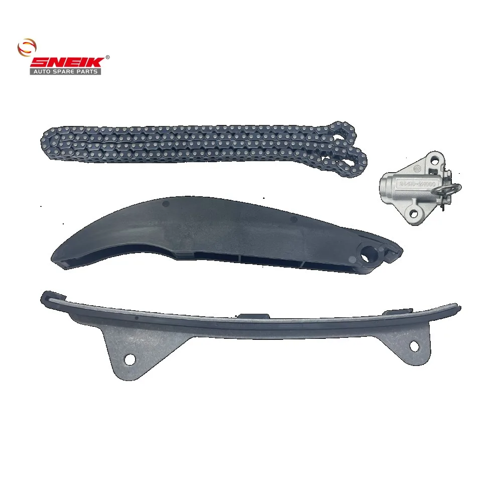 

Sneik Timing Chain Kit For Hyundai Elantra Kona Forte Soul 1.8L 2.0L 24300-2E800 24410 2E000 24420 2E000 24430 2E000 CP-WCK133