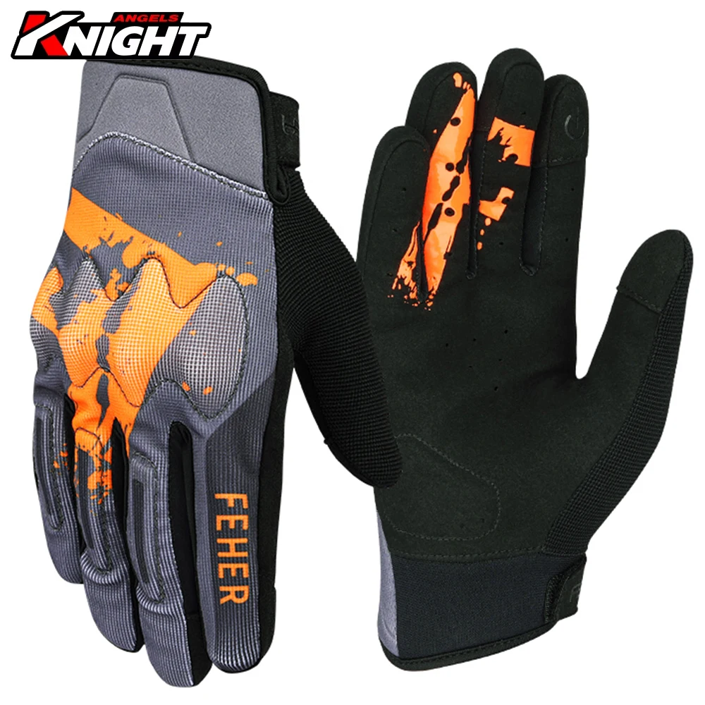 

Motorcycle Riding Gloves Summer Breathable Anti-slip Motocross Gloves Anti-drop Touch-screen Wear-resistant Gloves