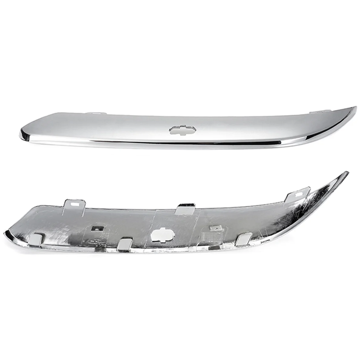 Front Bumper Lower Chrome Trim Strip Decorative Strip Cover W/Holes 04806124AA 04806125AA for Chrysler 300C 2005-2011