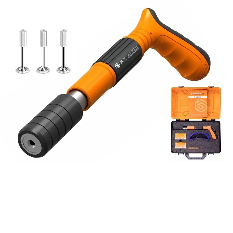 Handheld Mini Nail Gun Ceiling Artifact Manual Nail Rivet Tool Wall Installation Fixed Water And Electricity Decoration Tools