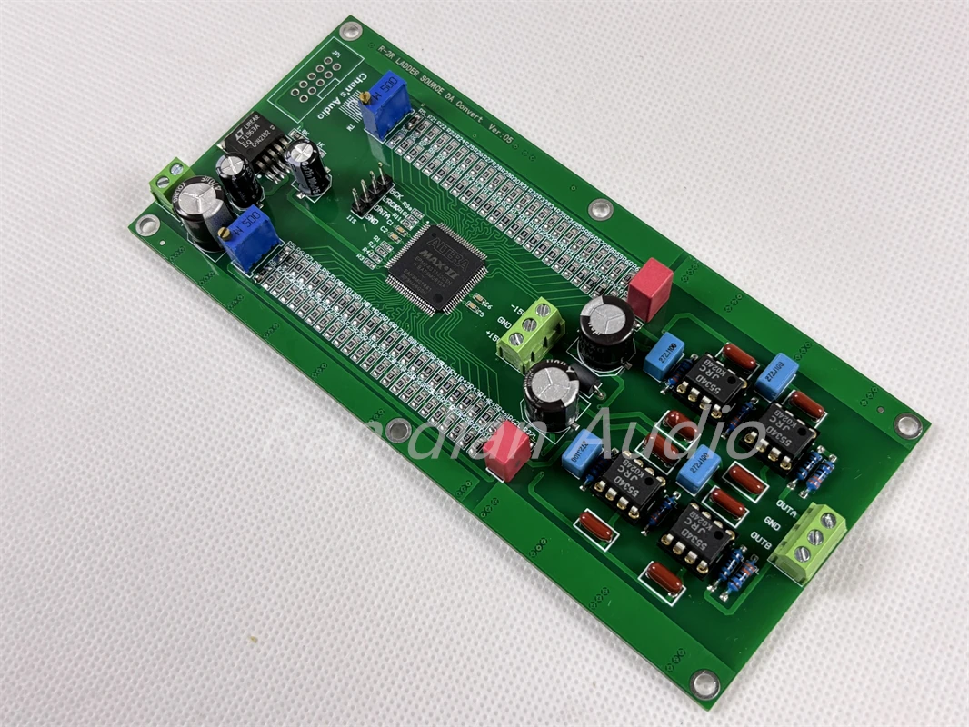 

24BIT R2R DAC, Stereo. Supports The Highest Sampling Rate PCM384KHZ