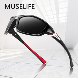 MUSELIFE 2025 Neue Luxus Polarisierte Sonnenbrille männer Driving Shades Männliche Sonnenbrille Vintage Reise Angeln Klassische Sonnenbrille