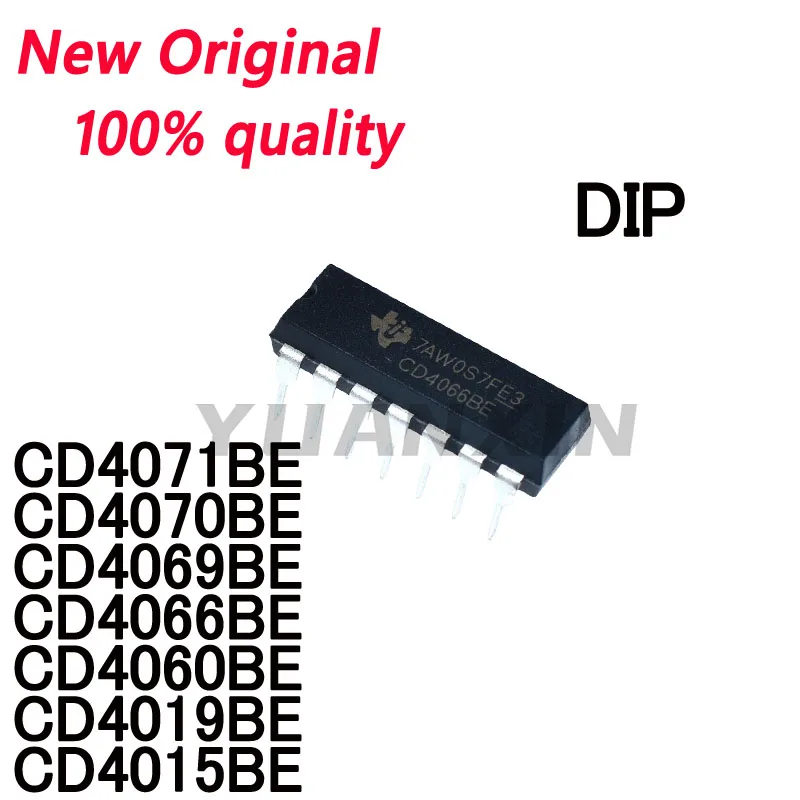 10~PCS New CD4071BE CD4071 CD4070BE CD4070 CD4069BE CD4069 CD4066BE CD4066 CD4060BE CD4060 CD4019BE CD4019 CD4015BE CD4015 DIP