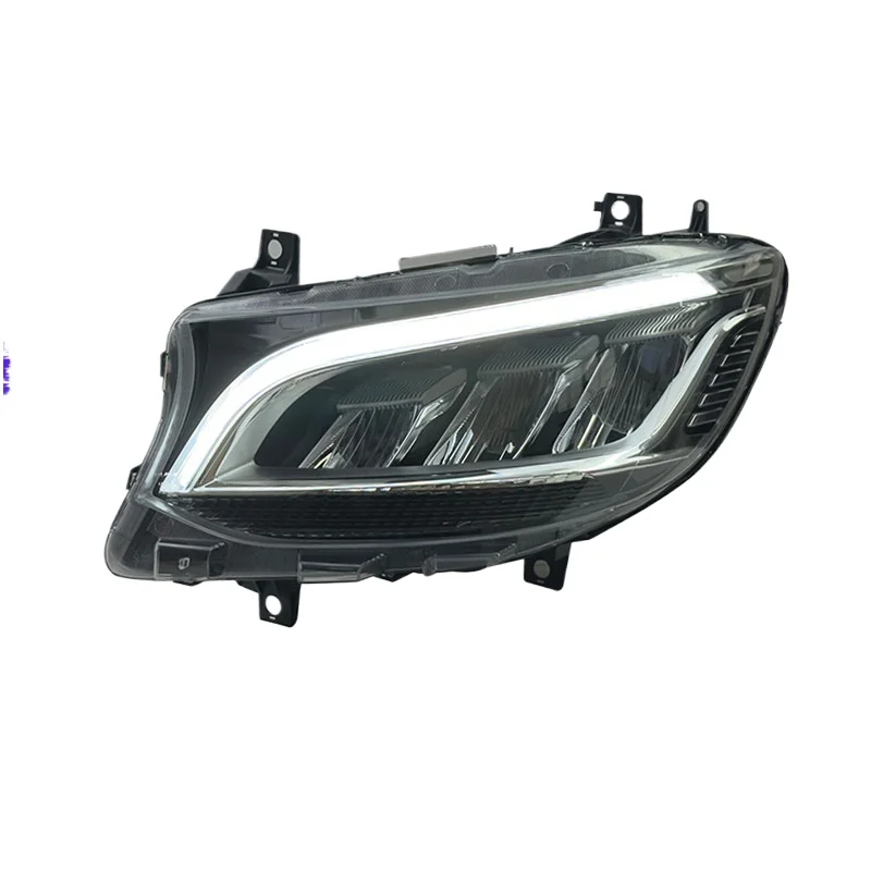 -For Upgraded Full LED Headlight Assembly for Sprinter W907 W910 2019-2023 Sequential Turn Signal DRL*