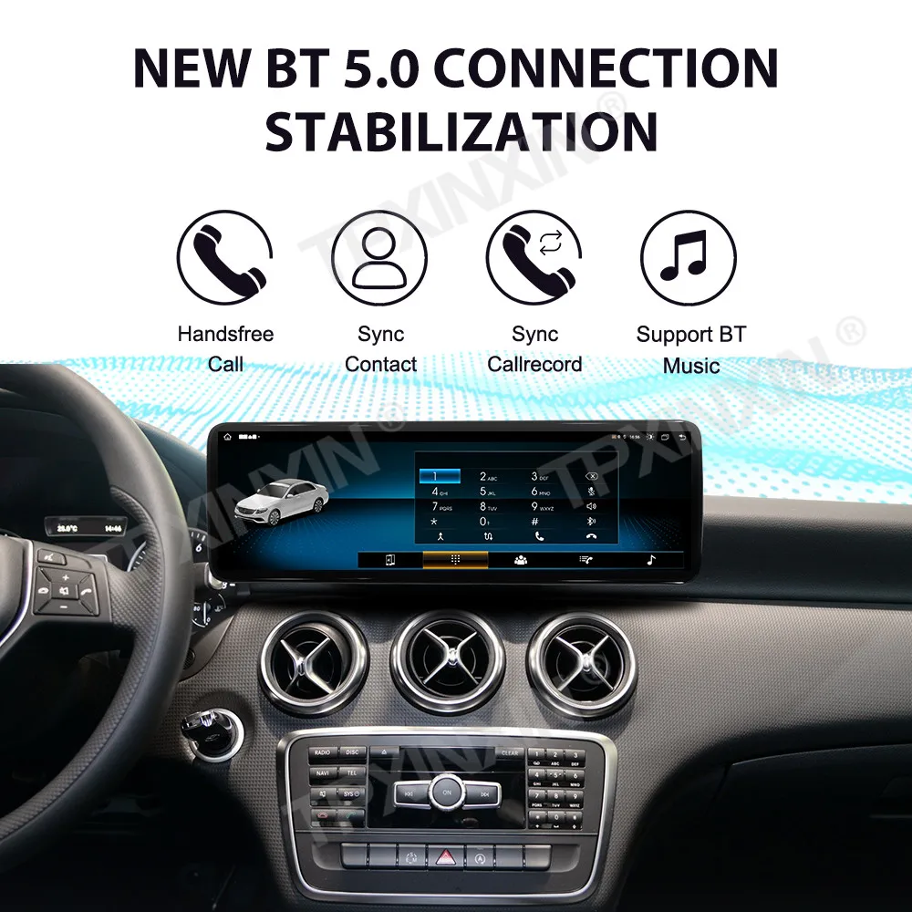 GPS Navi 14.9 "Ultra QLEDหน้าจอCarPlayวิทยุรถยนต์สําหรับMercedes Benz CLS 2010-2011 Android 13 เครื่องเล่นมัลติมีเดียหัวหน่วย