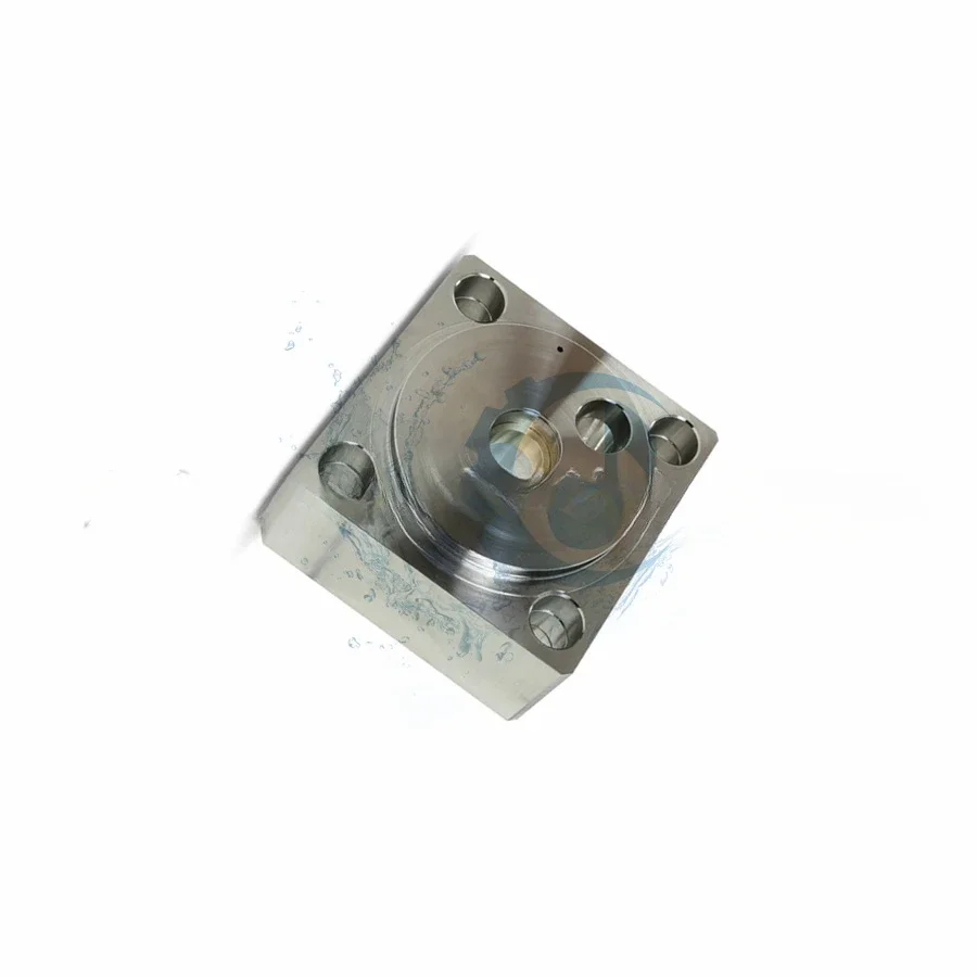 60K Water Cutting Oil Cylinder End Cover 007303-1 Water Jet High-pressure Oil Cylinder End Cover 130007 Square Cover