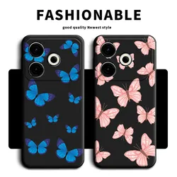 For Tecno Pova 6 Neo Case Soft Silicone TPU Panda Butterfly Flower Phone Case For Techno Pova6 Neo Fashion Back Cover Fundas