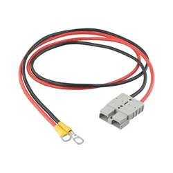 50A Anderson-Plug To Lug M8 Terminal Battery Charging Connector Cable 30/50/100cm Extension Cord Anderson- Connector