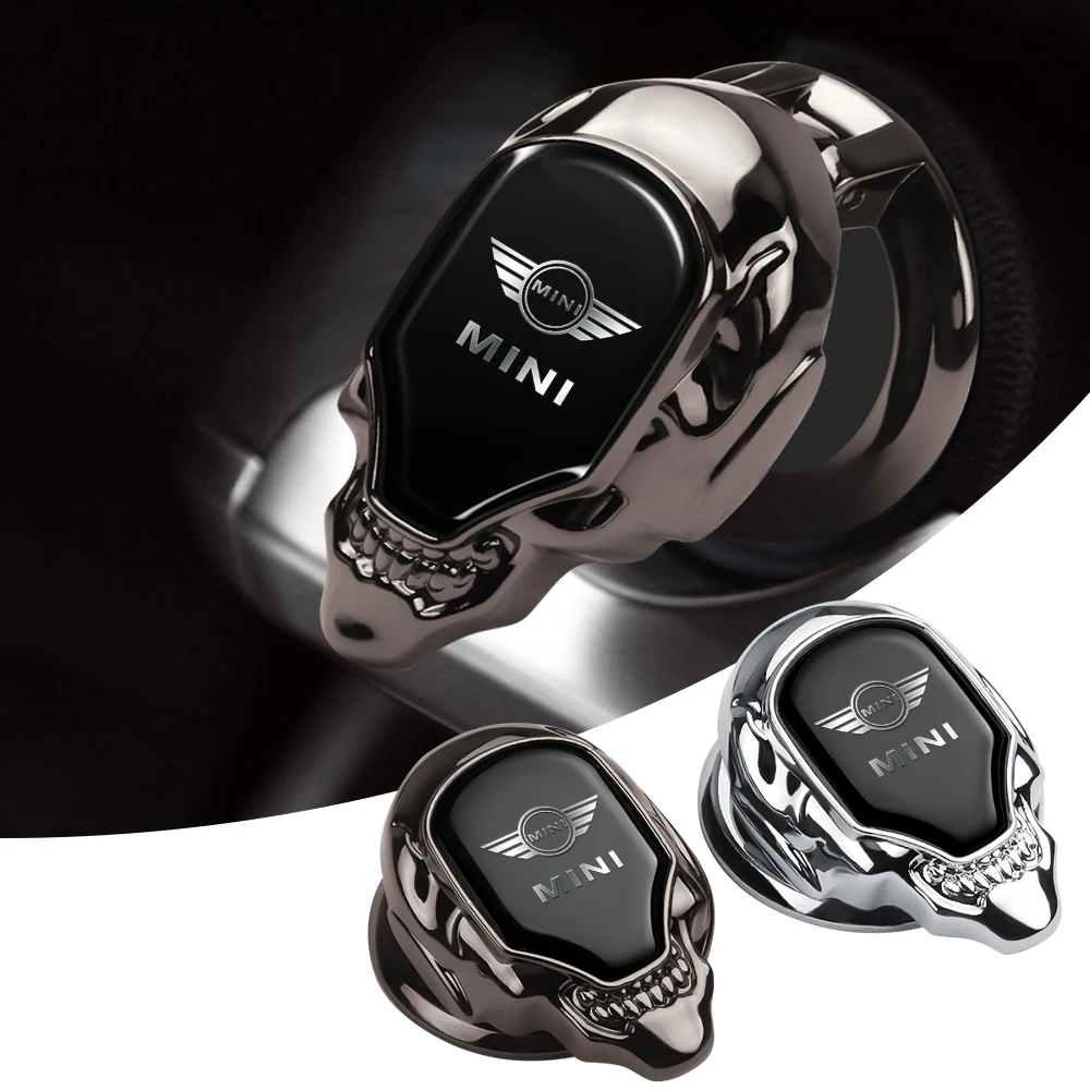 

Car ONE-CLICK Start Stop Push Button Engine Ignition Switch Cover Sticker For MINI Cooper JCW WORKS R55 R56 F55 F56 R57 R58 R59