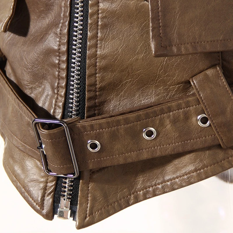 Women Spring Autumn Outerwear Tops Two-piece Sweatshirt Patchwork Loose Waist Long Sleeve Niche Vintage New Design Brand Trends