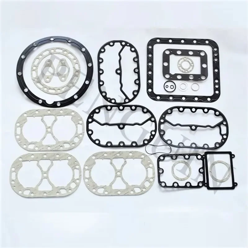 Refrigeration Semi Hermetic Compressor Parts Paper Plastic Cardboard Valve Plate Gasket Kits for 06E,Copelan,S6g