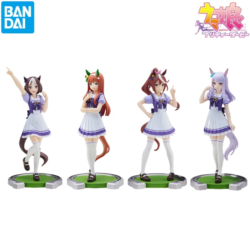 Bandai en Stock personajes de Anime coleccionables Pretty Derby Semana Especial caja Original Kit de modelismo estatua Original figura de acción