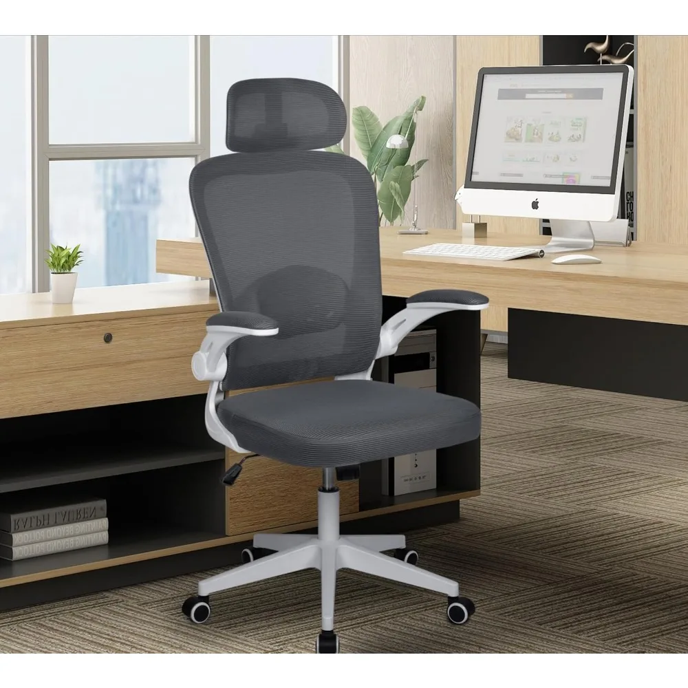 Silla des Oficina Ergonómica, de Escritorio, Ejecutiva, Giratoria con Ruedas, des Juegos de Malla Transpirable, con R