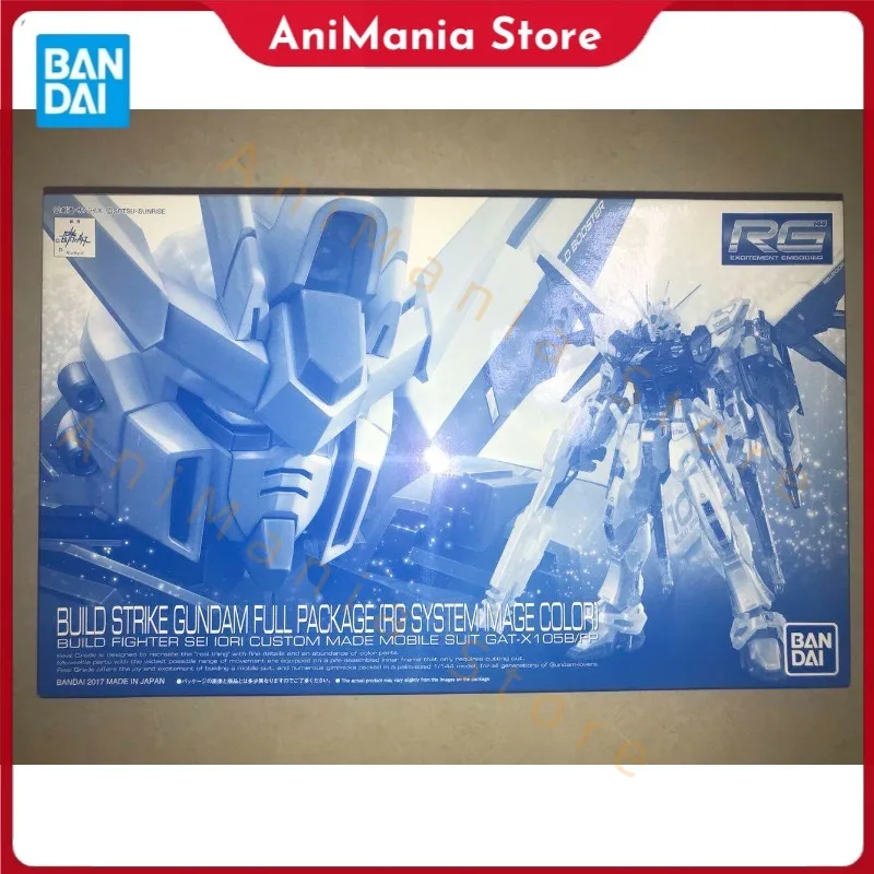 

Быстрая доставка: Оригинальная модель Bandai Anime RG BUILD STRIKE GUNDAM FULL PACKAGE (RG SYSTEM IMAGE COLOR) — коллекционная фигурка для детей