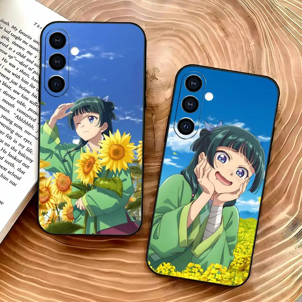 

The Apothecary D-Diaries Maomao Phone Case Silicone Soft For Samsung Galaxy A73,A72,A71,A70,A53,A52,A51