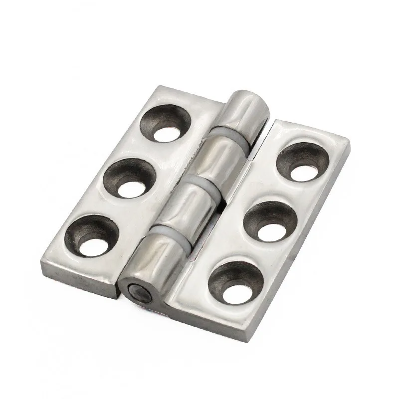 304 stainless steel heavy-duty hinge ZL233-3A thickened industrial hinge mechanical equipment hinge distribution cabinet folding
