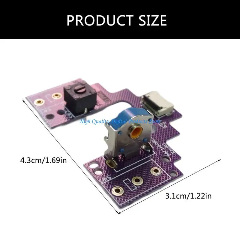 U2JE Microswitch -knopbord voor GPRO Wireless Mouse Upper Motherboard