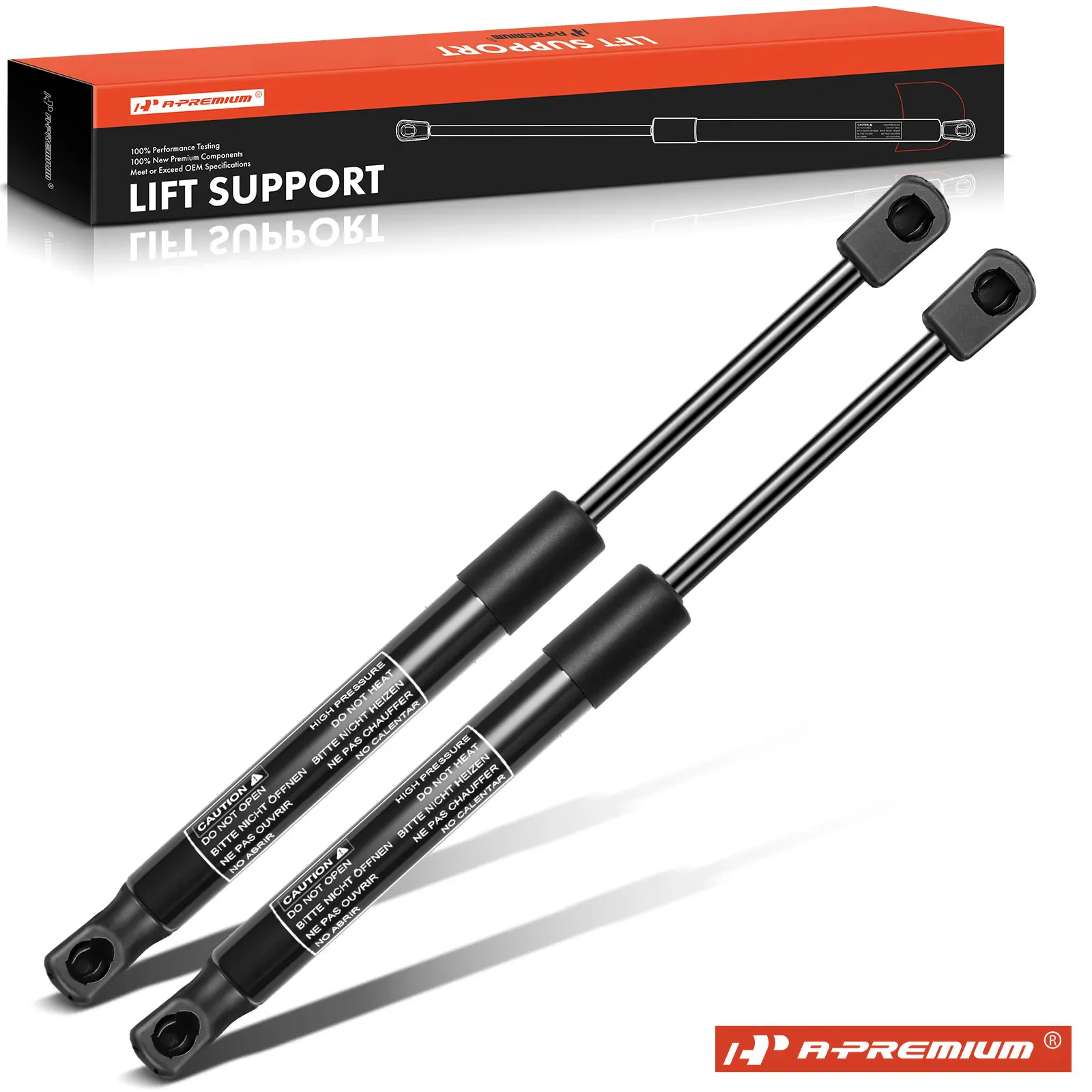 A-Premium 2Pcs Front Hood Lift Supports Shocks Struts Springs for Dodge Viper 2003-2006