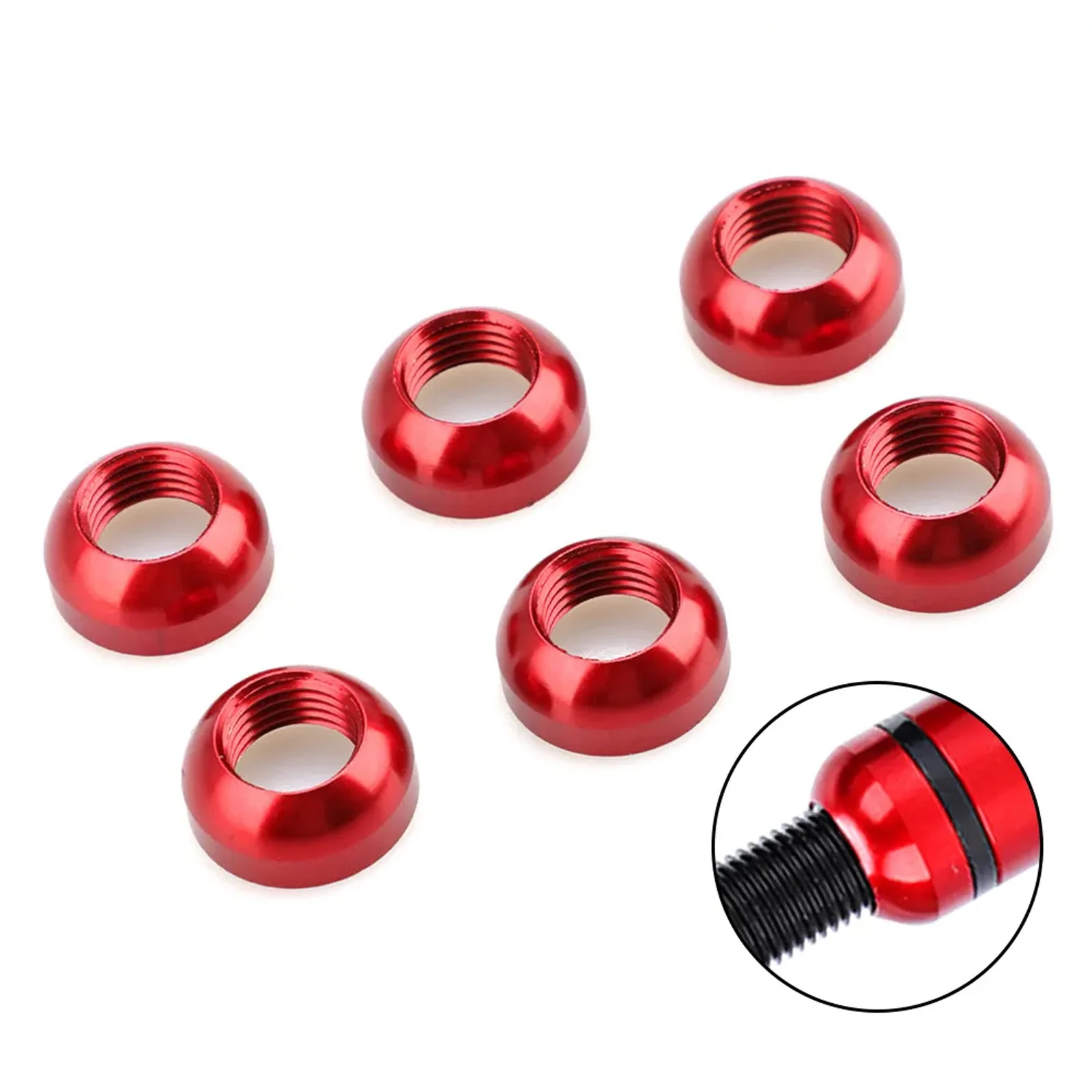 Motorcycle Screw Caps For m14x1.5 Ball Seat Wheel Bolts 7075-t6 Forged Aluminum Alloy Wheel Nut Cover Accessories