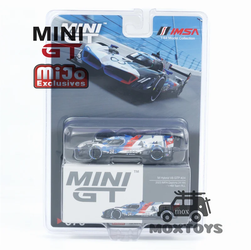 MINI GT mijo 1:64 M Hybrid V8 GTP #24 Model Car