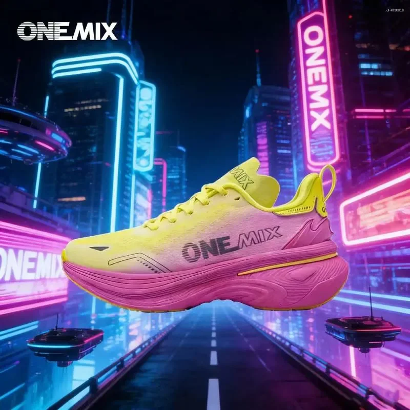 

Casual Shoes ONEMIX 2026 Cushion Running Women And Men Light Fashion Outdoor Sneakers Road Sports Training Jogging Fitness