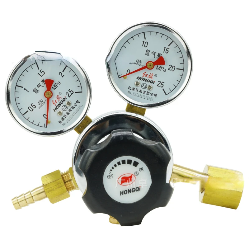 YQD-37S Shock proof nitrogen pressure reducer regulating valve pressure gauge gas cylinder pointer pressure reducing valve