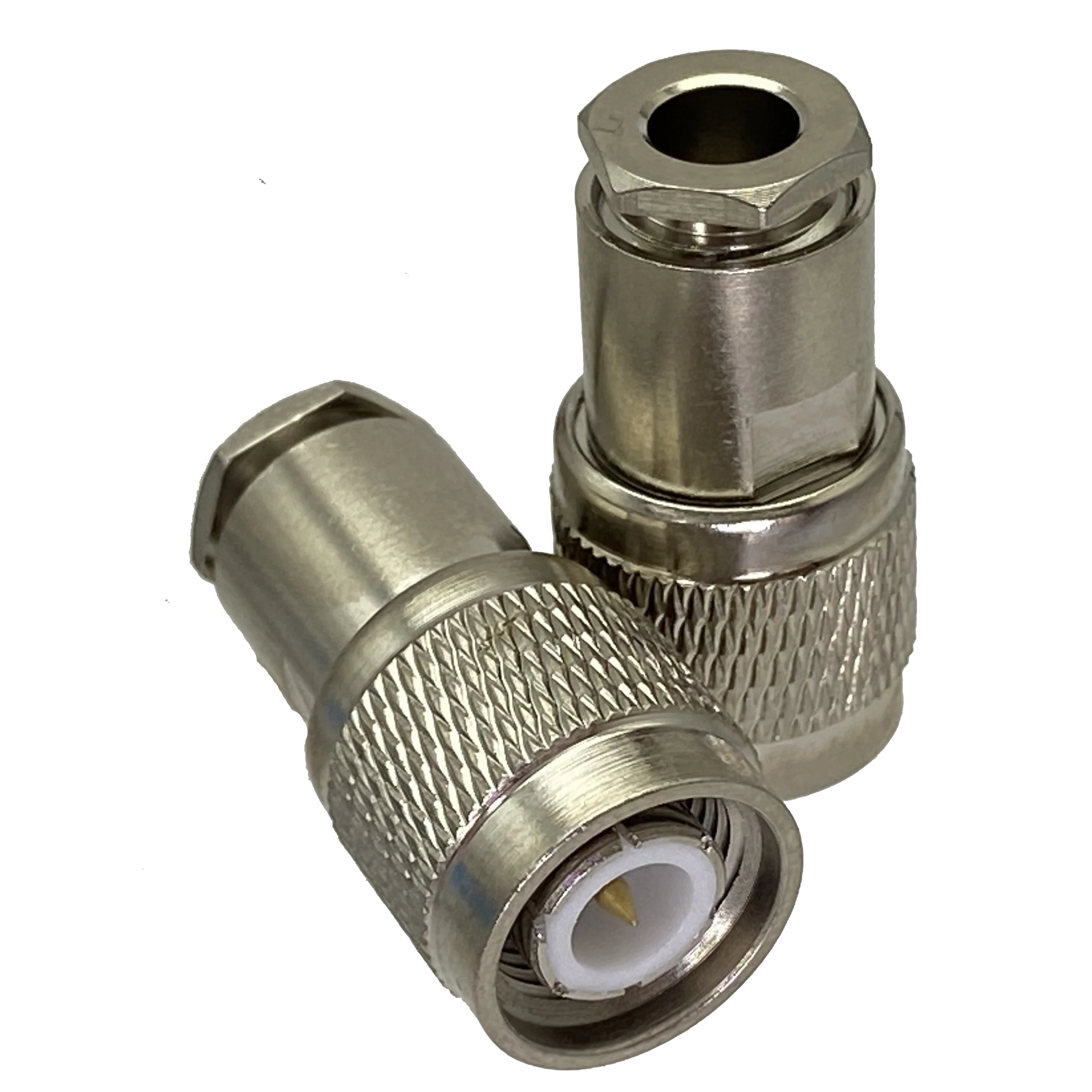 1 szt. Złącze TNC wtyk męski zacisk RG58 RG142 LMR195 RG400 kabel prosty