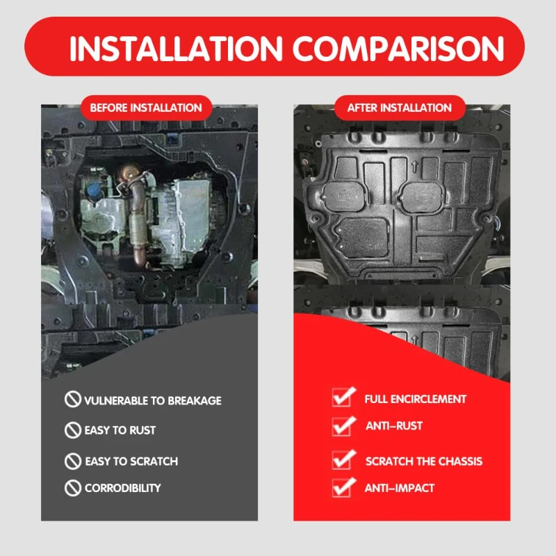 Mud Flaps Engine Guards For Honda Accord 2018~2020 1.5T Front Engine Splash Shield Guards Suitable For Accord 10th Engine Cover