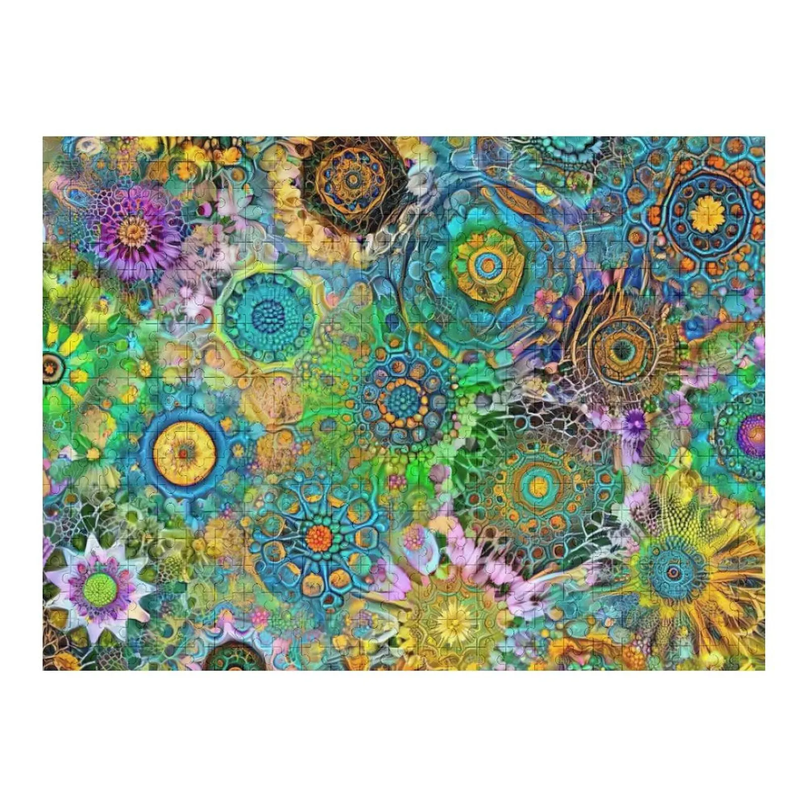 أحجية الصور المقطوعة التجريدية من Deepdream ألعاب عيد الميلاد الخشبية للبالغين ألعاب ألغاز للأطفال