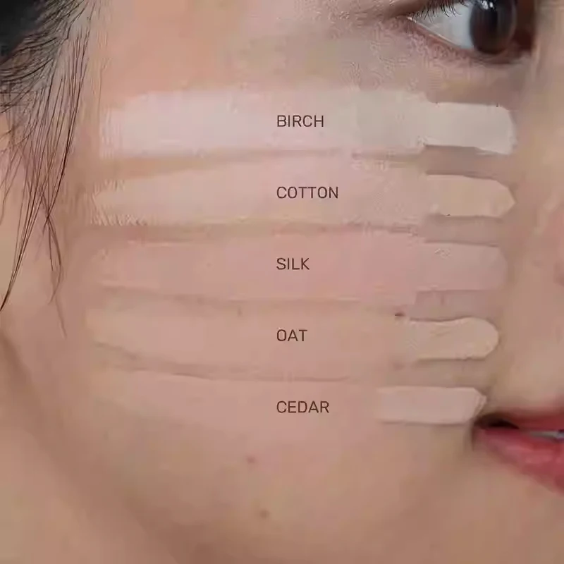 Clessidra Scena Artigianale Blush Fard Liquido Migliora una carnagione radiosa Rossetto Copertura Imperfezioni della pelle del viso Correttore di betulla