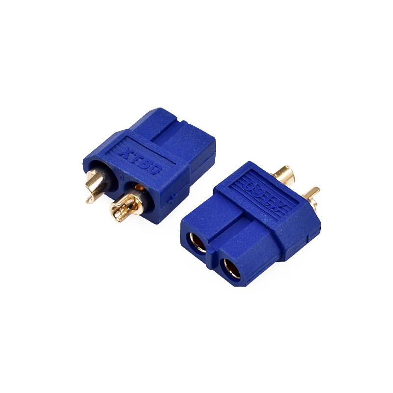 XT60 Plug Male and Female Bullet Connectors for RC Quadcopter FPV Racing Drone, Lipo Battery Charging Interface, 30A