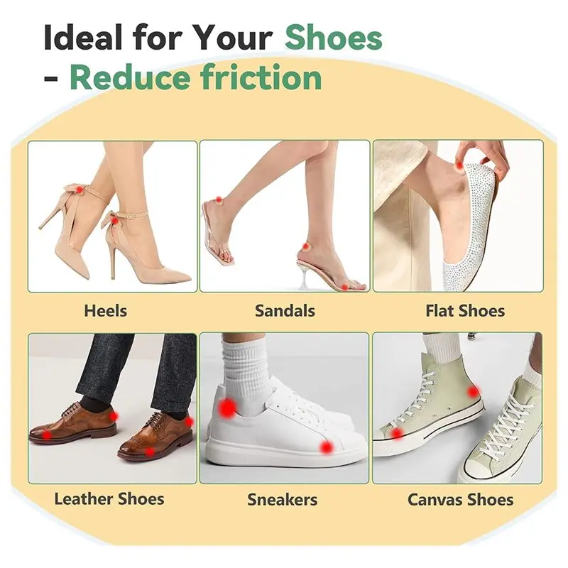 T22C Waterproof Long-Lasting Hydrocolloid Gel Blister Bandages For Feet, For Prevention& Recovery, Blister Pads Cushions