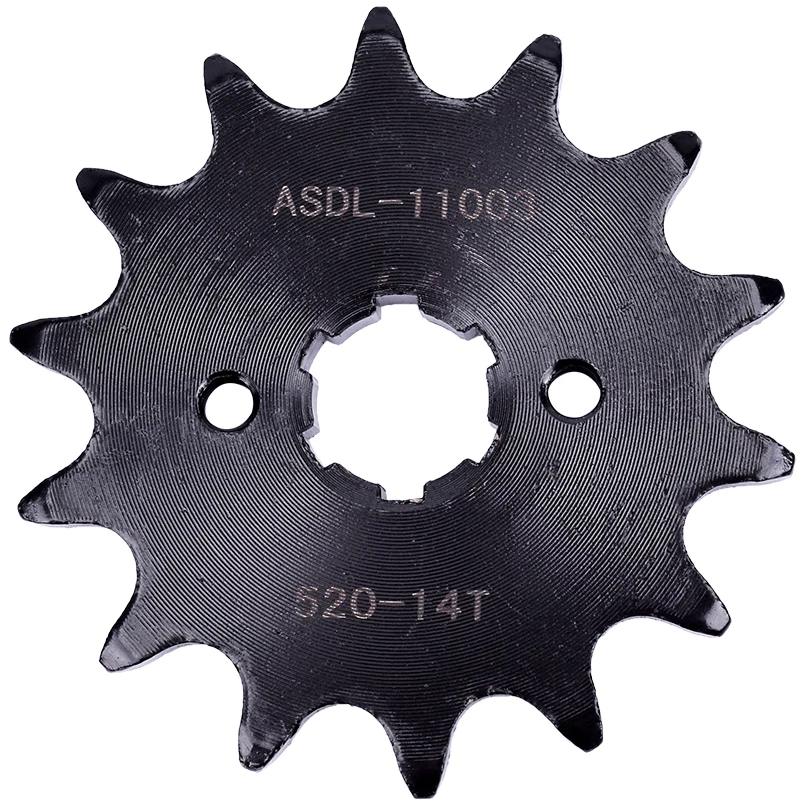 520 14T Front Sprocket For Honda CA250 CB250 CD250 CM250 NAS250 XL-X250 XL350 XL-X350 XR350 CA CB CD CM NAS XL X 250 XL X XR 350