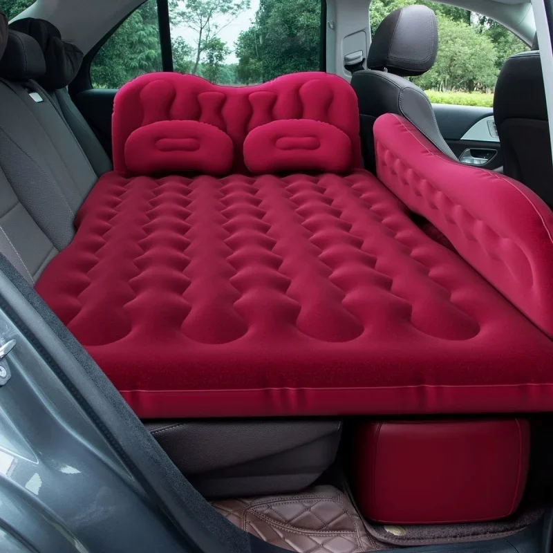 car inflatable mattress rear seat travel car general air mattress bed