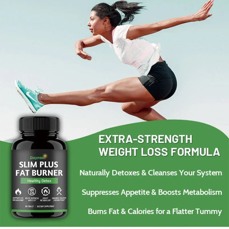 Weight loss and fat burning tablets strengthen metabolism, reduce body fat accumulation, provide energy and suppress appetite