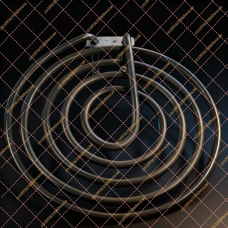 Suitable for Air Fryer Heating Element Mosquito Coil-Shaped Dry-Burn Ring Heating Element 220V~240V Replacement Part