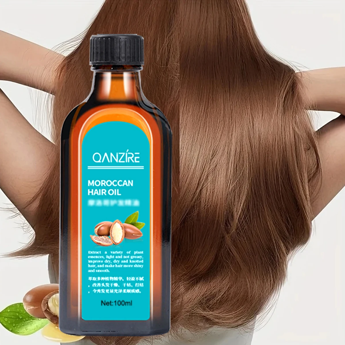 

Moroccan Hair Care Oil 100ml | Nut Oil for Curly Hair | Moisturizing and Frizz Control | Suitable for All Hair Types