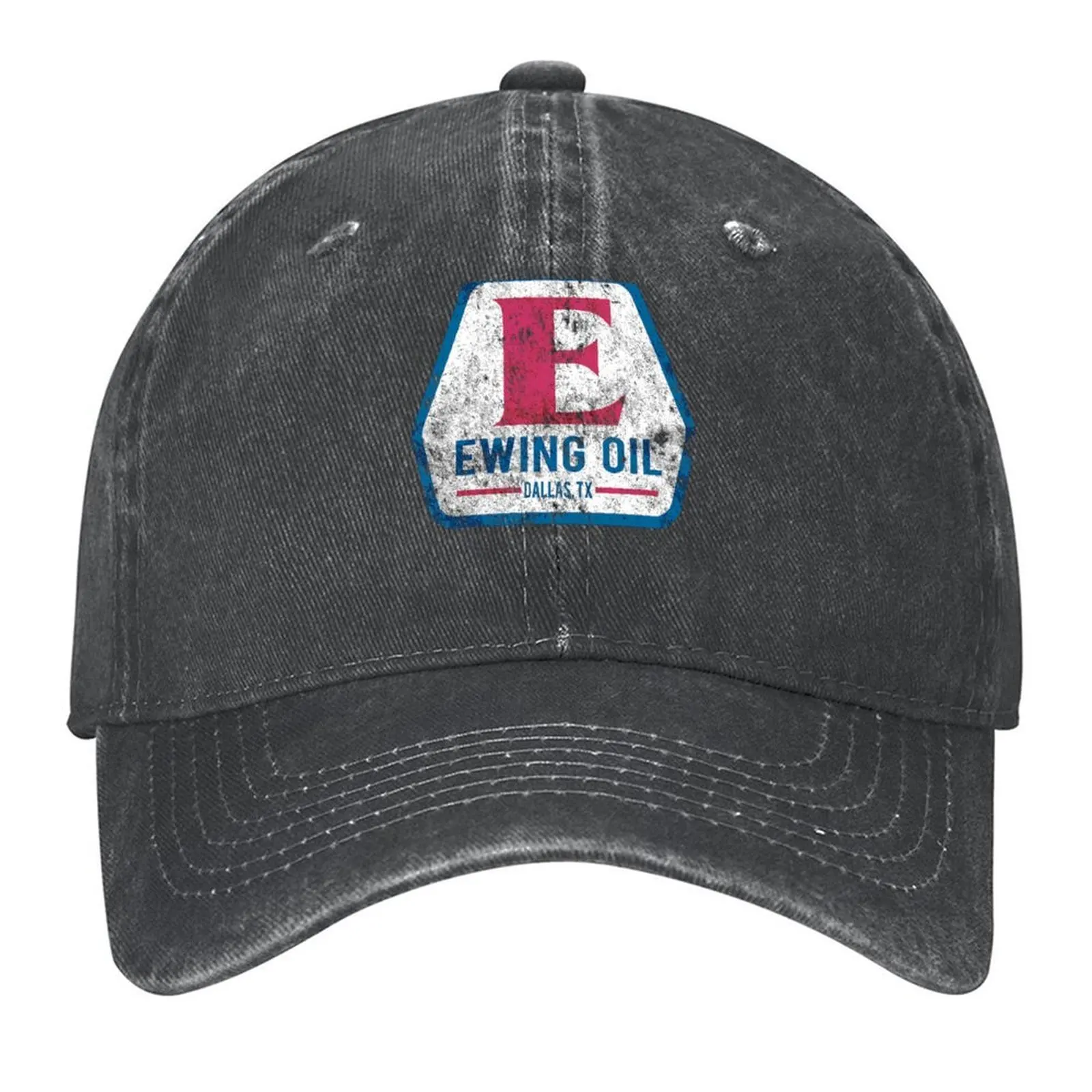 

80s, retro, Ewing Oil, Dallas, Texas, Who shot JR, NOSTALGIA, Distressed, vintage style, Baseball Cap